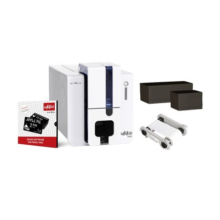 Imprimanta card Evolis Edikio Flex, single sided, 12 dots/mm (300 dpi), USB, Ethernet, kit (USB)
