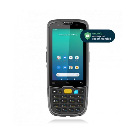 Terminal mobil Newland MT6757, 2D, 10.5 cm (4''), GPS, hot-swap, USB-C, BT (BLE, 5.0), Wi-Fi, 4G, NFC, Android, kit, GMS