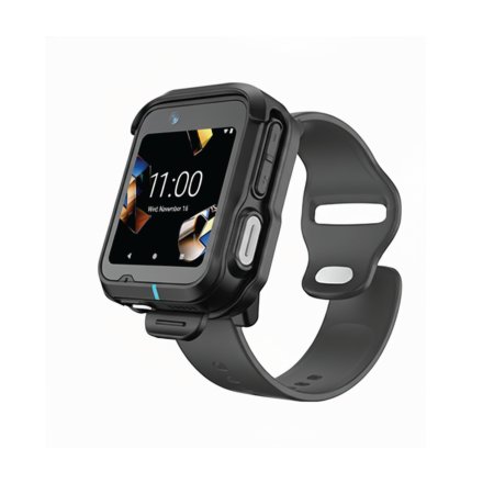Zebra WS301 Wearable Solution, Wrist Mount, Front Facing & Side Facing Camera, 4GB/64GB, removable battery, Android