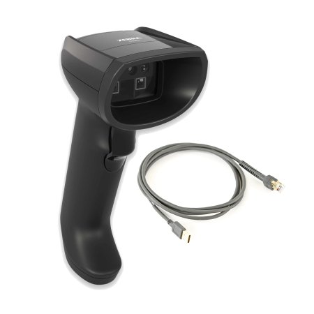 Cititor cod de bare Zebra DS8208, 2D, Dual-IF, kit (USB), black