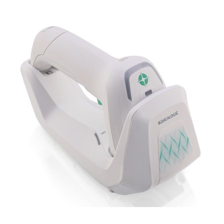 Cititor cod de bare Medical Datalogic Gryphon GBT4600 HC, BT, 2D, HP, BT (BLE), kit (USB), Qi, alb