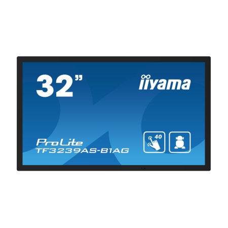 Monitor interactiv de prezentare iiyama TF3239AS-B1AG 32" IPS LED /HDMI, DP, Android/ iiSignage², eShare, IP65, 24/7