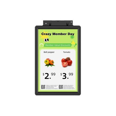 Display pentru raft - Digital Signage MUULOX MXCS101D 10", LCD,, Wi-Fi, BT, Dublu