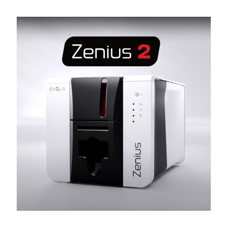 Imprimanta card Evolis Zenius 2, single sided, 12 dots/mm (300 dpi), USB