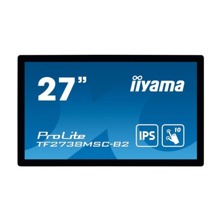 Monitor cu ecran tactil iiyama ProLite TF2738MSC-B2 27" IPS LED IPX1 OpenFrame, incorporabil