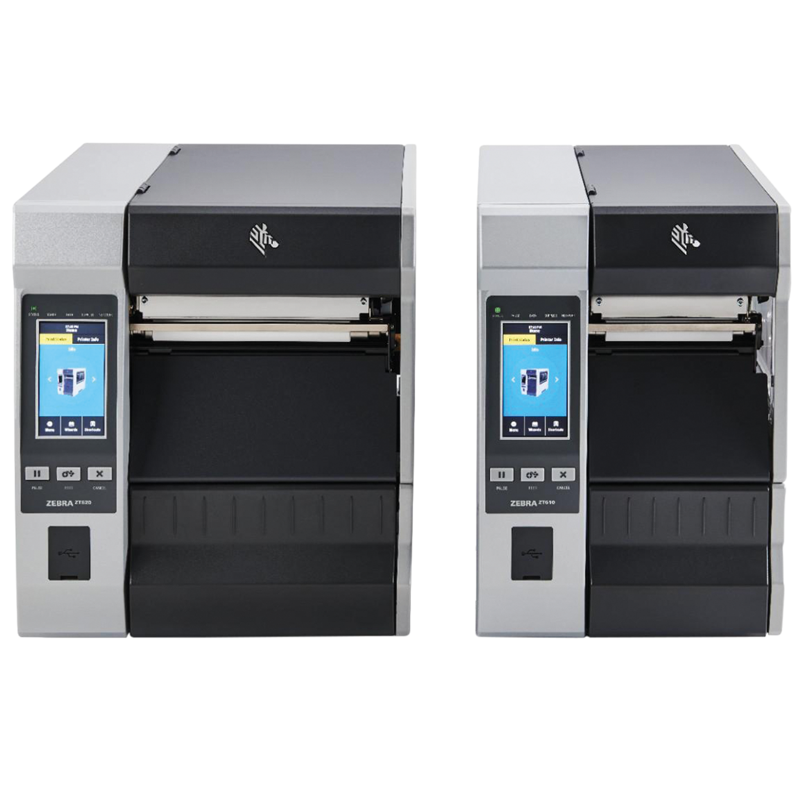 Imprimanta etichete industriala Zebra ZT610, 12 dots/mm (300 dpi), disp. (colour), RTC, ZPL, ZPLII, USB, RS232, BT, Ethernet