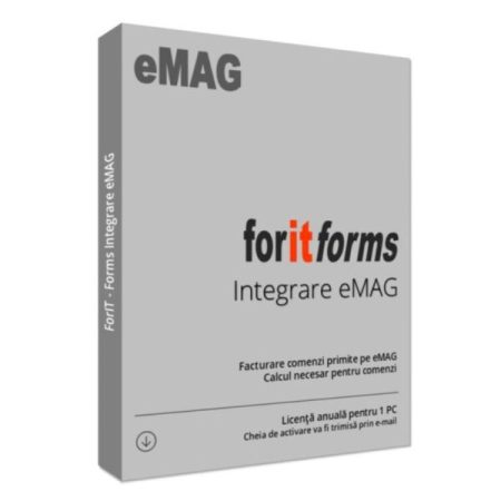 ForIT Integrare comenzi eMAG V6 - Licenta Anuala / 1PC