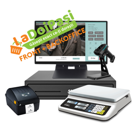 Sistem Complet POS la cheie pentru Magazine La 2 Pași, Metro, e-factura, SGR - Punct Vanzare + BackOffice