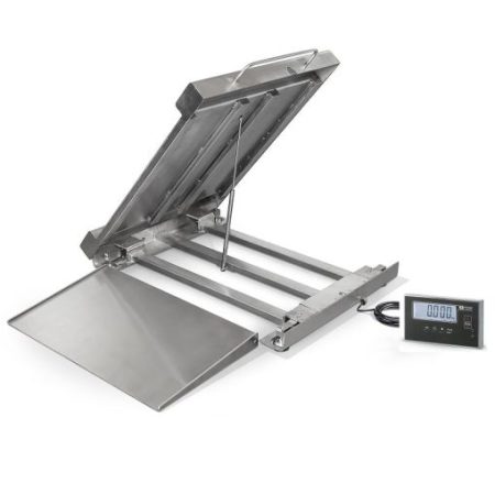 Cantar rabatabil, inaltime redusa INOX Si10S DF-SS-O 1500kg, 1250х1000, CE-M