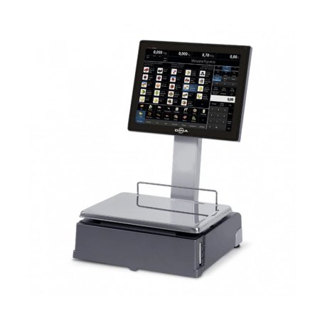 Cantar cu etichetare DIBAL D955 Autoservire – Display Tactil 15″, 15kg, Verificat metrologic