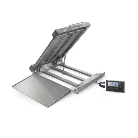 Cantar rabatabil, inaltime redusa INOX Si10S DF-SS-O 600kg, 800х800, CE-M