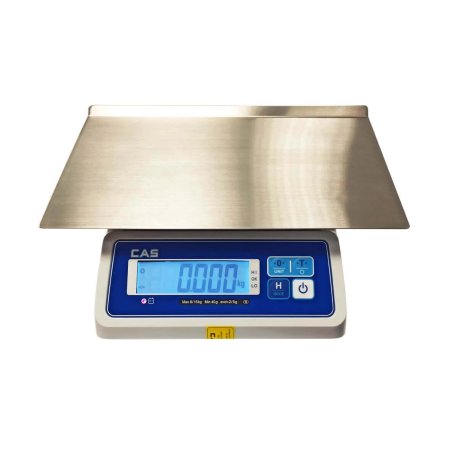 Cantar de verificare si numarare CAS SWII 15CW, 6/15Kg, Verificare metrologica, Waterproof