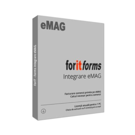 ForIT Integrare comenzi eMAG V6 - Licenta Anuala / 1PC