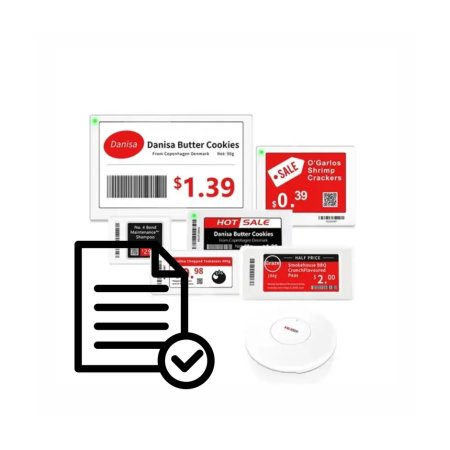 Hosting etichete electronice de pret server MUULOX - 1 AN/Eticheta