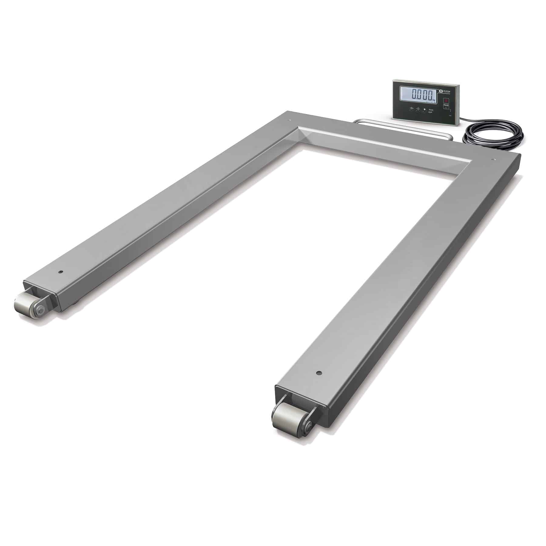 Cantar pentru marfuri paletizate INOX Si10 PL-SS 600kg, 1224x840x87, CE-M