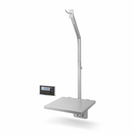 Cantar pliabil de perete INOX W-SS Si10S WC-SS 300kg, CE-M