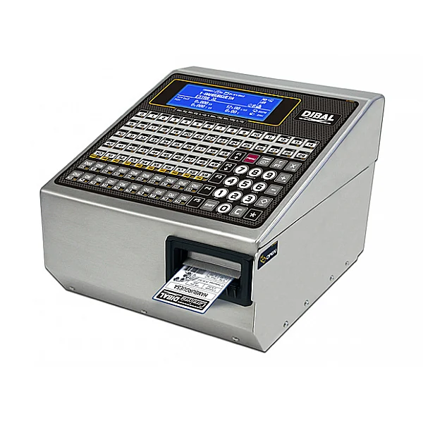 Imprimantă Etichete INOX Dibal LP-545 cu Platformă Dibal ME 800x800 mm (150 kg)
