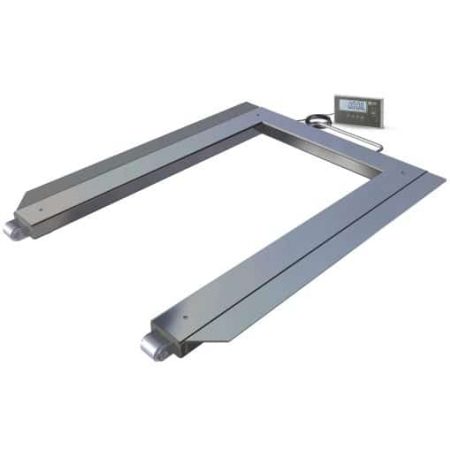 Cantar pentru marfuri paletizate INOX Si10 PL-F-SS 1500kg, 1224x1000x87, CE-M