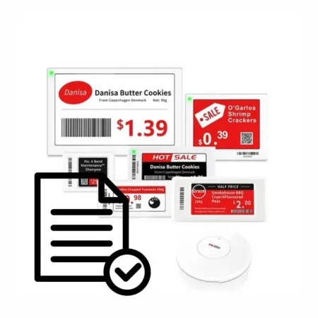 Hosting etichete electronice de pret server MUULOX - 1 AN/Eticheta