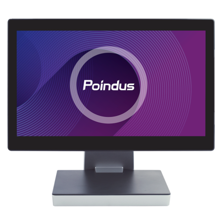 POS ALL IN ONE POINDUS PT60, 15.6" 16:9, J6412 , 8GB RAM, 128GB SSD, WIN11 PRO
