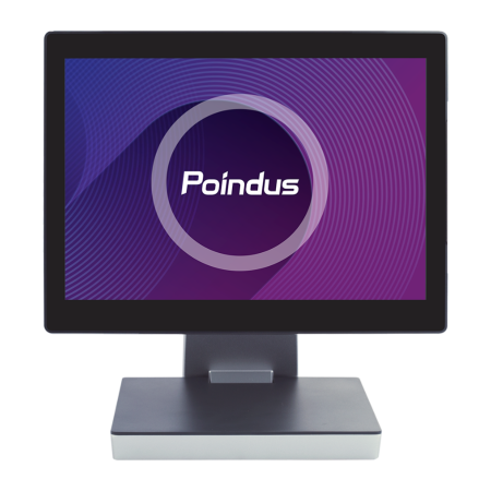 POS ALL IN ONE POINDUS PT61, 15″ 4:3, J6412 , 8GB RAM, 128GB SSD, WIN11 PRO