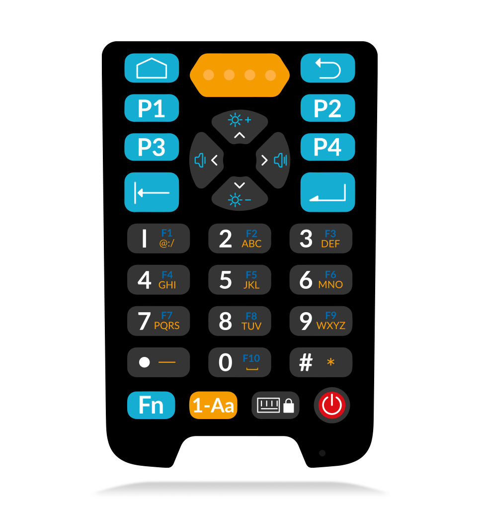 Newland N7 Pro-W4-E4-A13 4", 4GB RAM, 64GB Flash, 13MP Camera, 2D Near & Far Imager, 47 Keys, 4G/LTE, Wi-Fi, Bluetooth, NFC, GPS, IP65, Android - imagine 7
