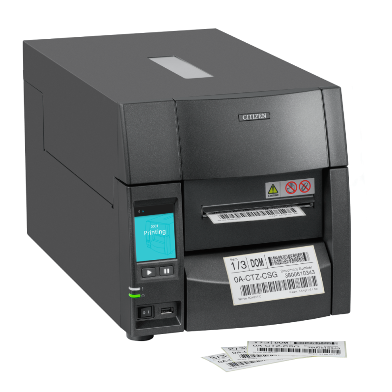 Imprimanta de etichete Citizen CL-S700III, 8 dots/mm (203 dpi), Dual-IF, EPLII, ZPLII, Datamax, black