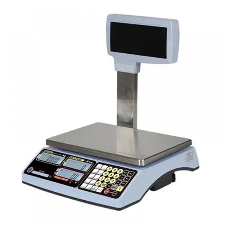 Cantar comercial CZNEWTON CPTL, 15 Kg, cu display client, verificat metrologic