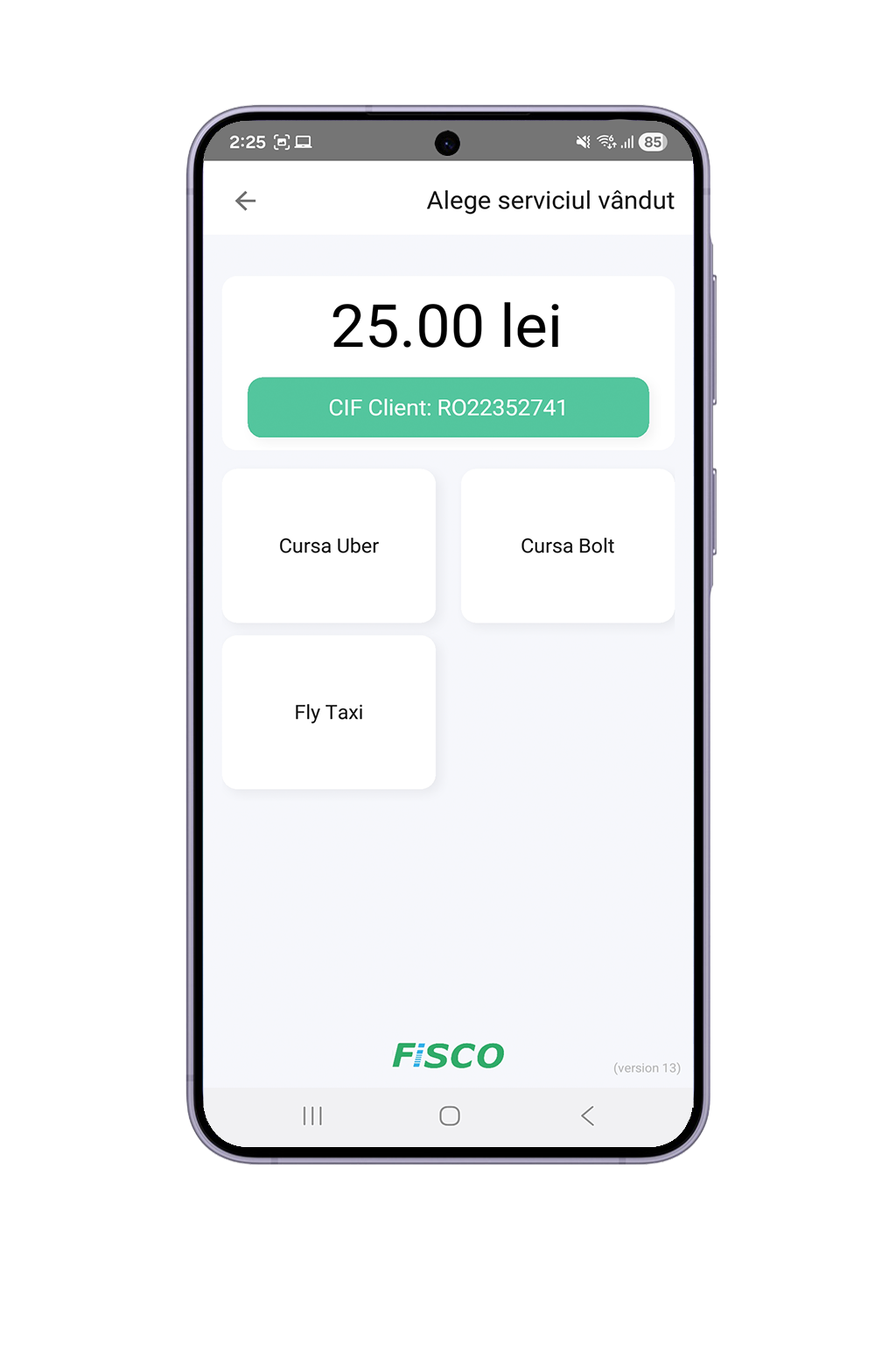Licență FiscoRide Uber / Bolt, pentru case de marcat Tremol, Bluetooth, WiFi, HotSpot