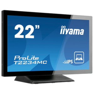 Monitor touchscreen iiyama ProLite T2252MSC-B2, 54.6cm (21.5''), Full HD, USB, kit