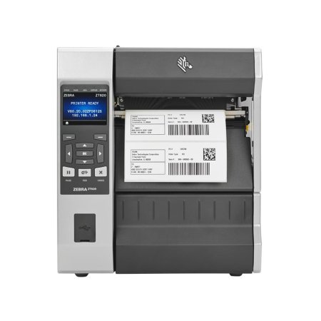 Imprimanta industriala Zebra ZT620, 12 dots/mm (300 dpi), cutter, disp. (colour), RTC, ZPL, ZPLII, USB, RS232, BT, Ethernet