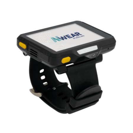 Scanner / terminal mobil wearable Newland WD1-V2, 7.1cm (2.8''), GPS, USB-C, BT, Wi-Fi, 4G, Android, kit, GMS