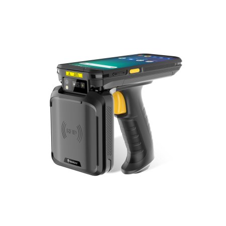 Terminal mobil Newland MT93 Pro UHF, 2D, 5.5'', GPS, Gun, RFID, Camera, USB-C, BT, Wi-Fi, Android, kit, GMS