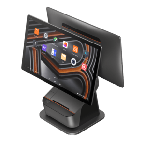 SUNMI T3 PRO MAX, NFC, 39.6 cm (15,6''), Full HD, USB, USB-C, BT (BLE), Ethernet, Wi-Fi, black, orange